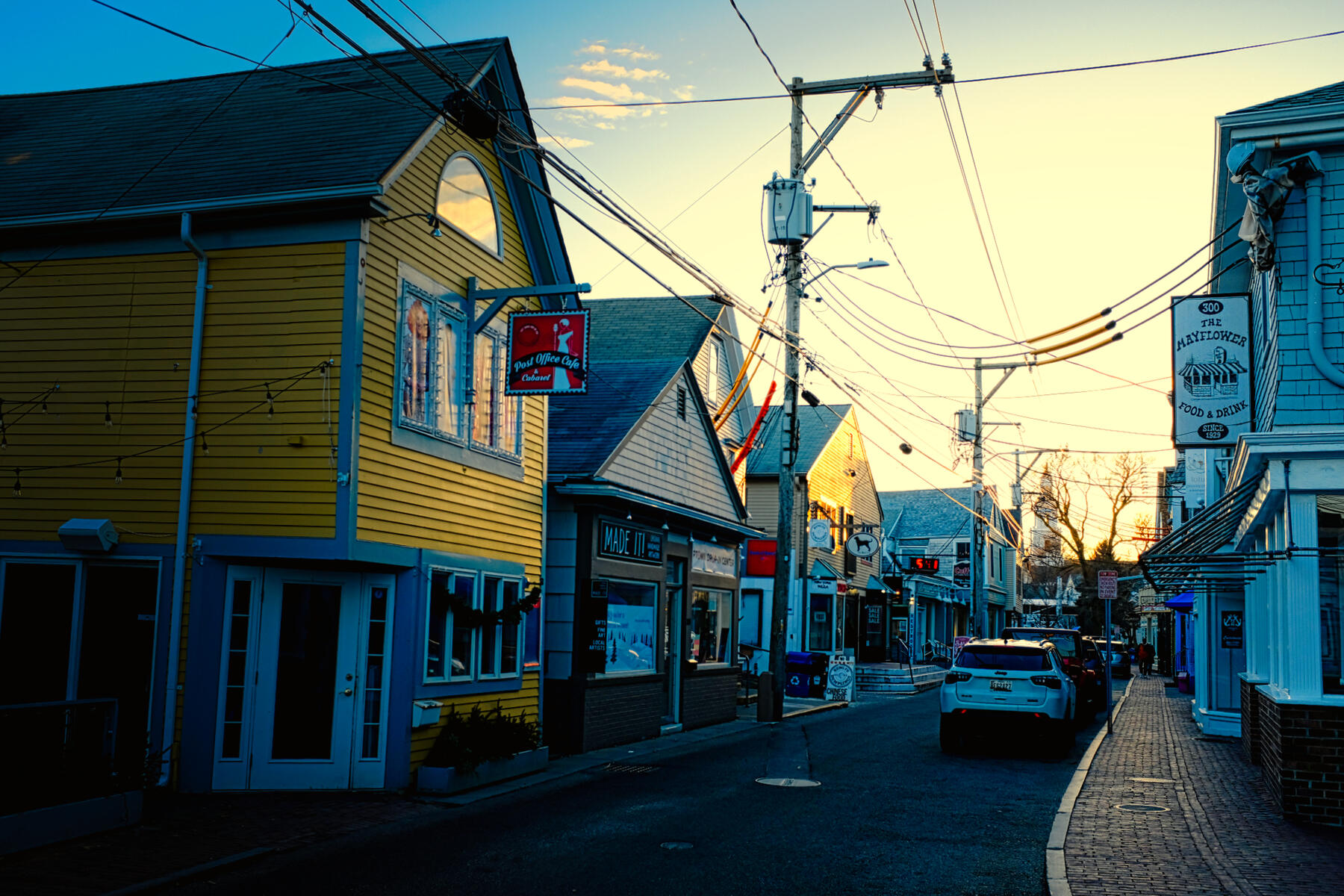 Provincetown, Massachusetts. February 2023. Fujfilm x100f.