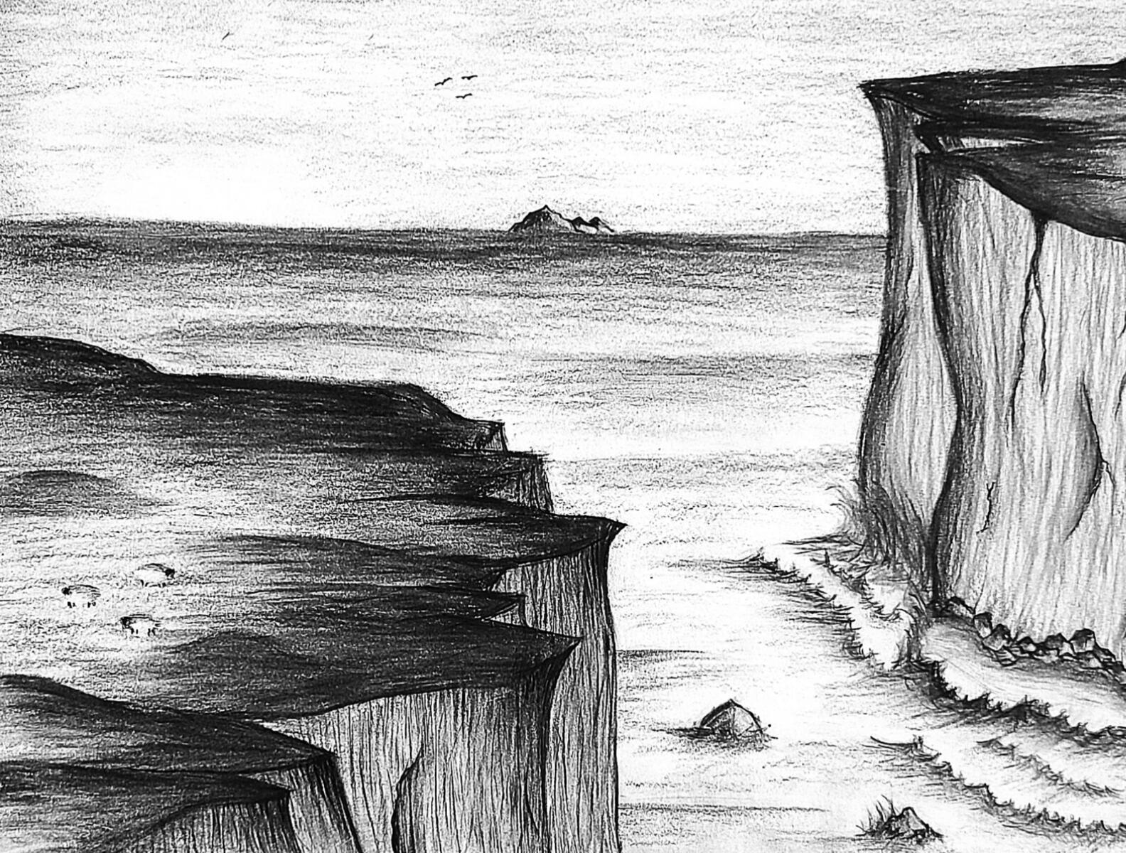 Charcoal on paper. Boston, Massachusetts. 2023.