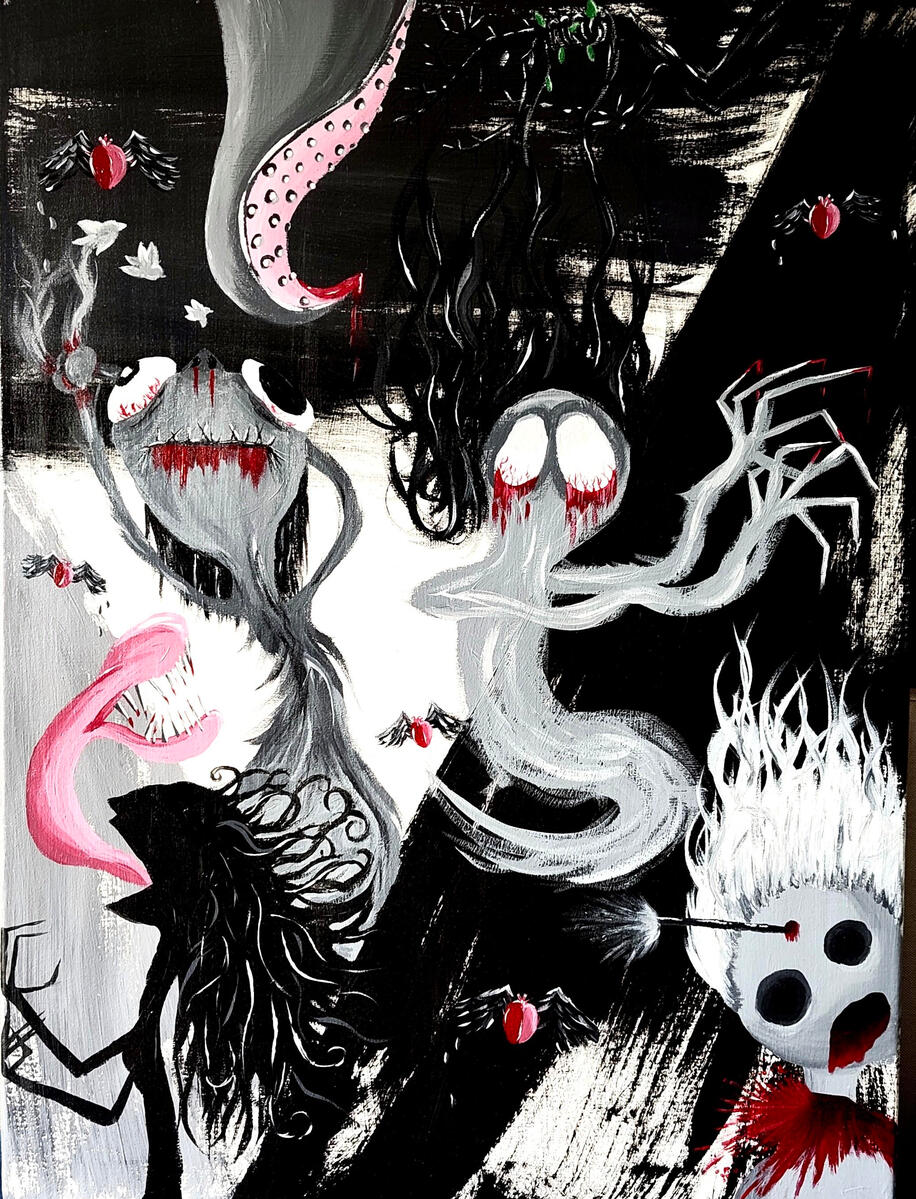 Acrylic on canvas. Denver, Colorado. 2025.