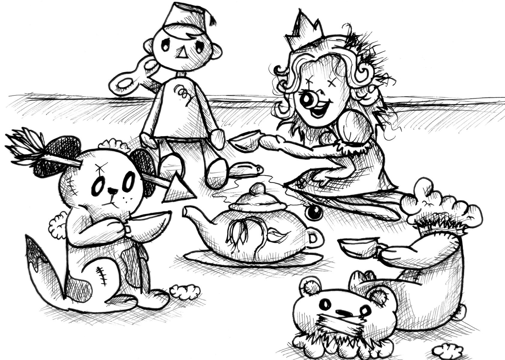 Sakura Pigma Micron ink on paper. Denver, Colorado. April 2025.